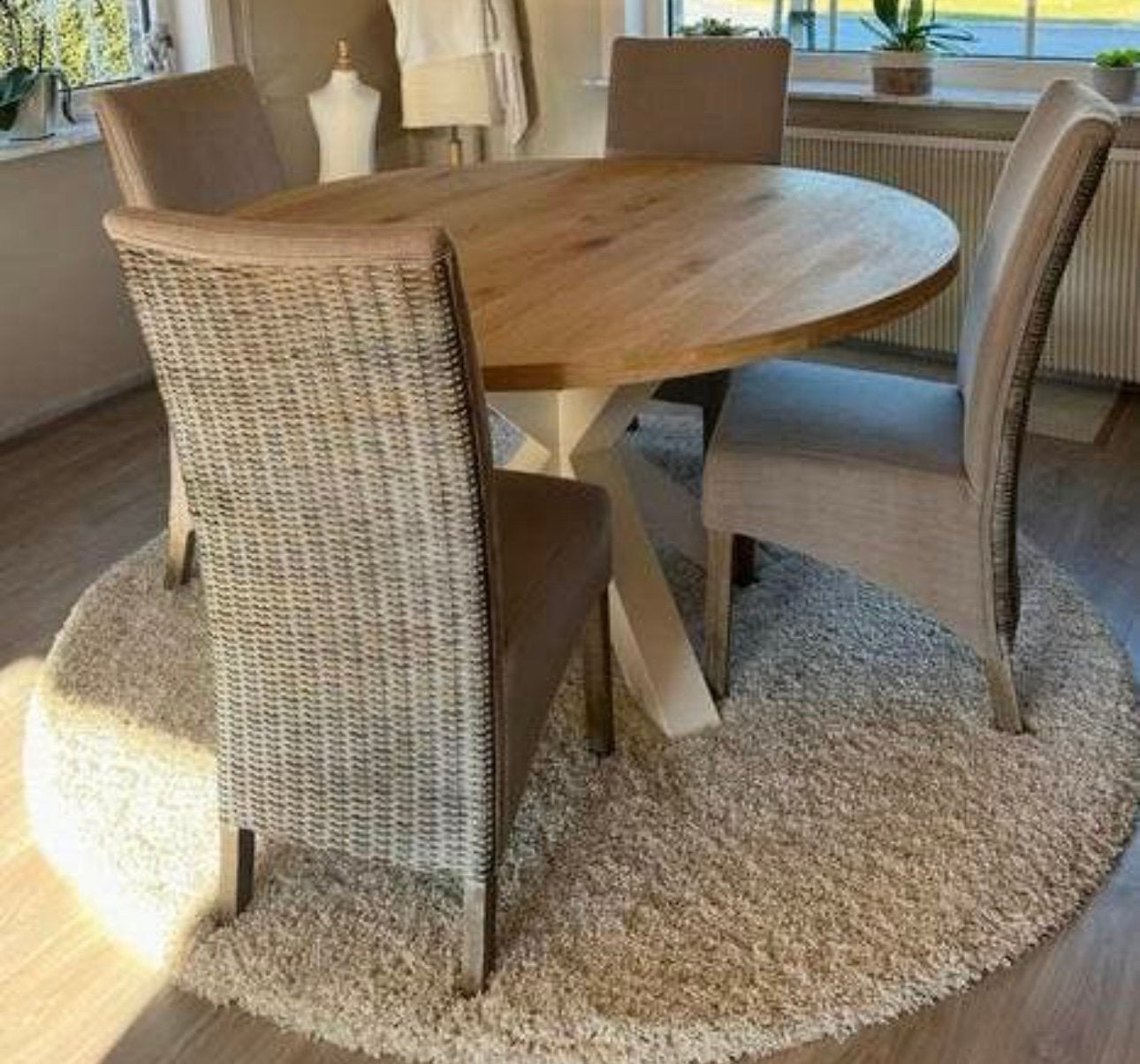 Eetkamerstoelen 4 stuks, Huis en Inrichting, Stoelen, Ophalen, Zo goed als nieuw