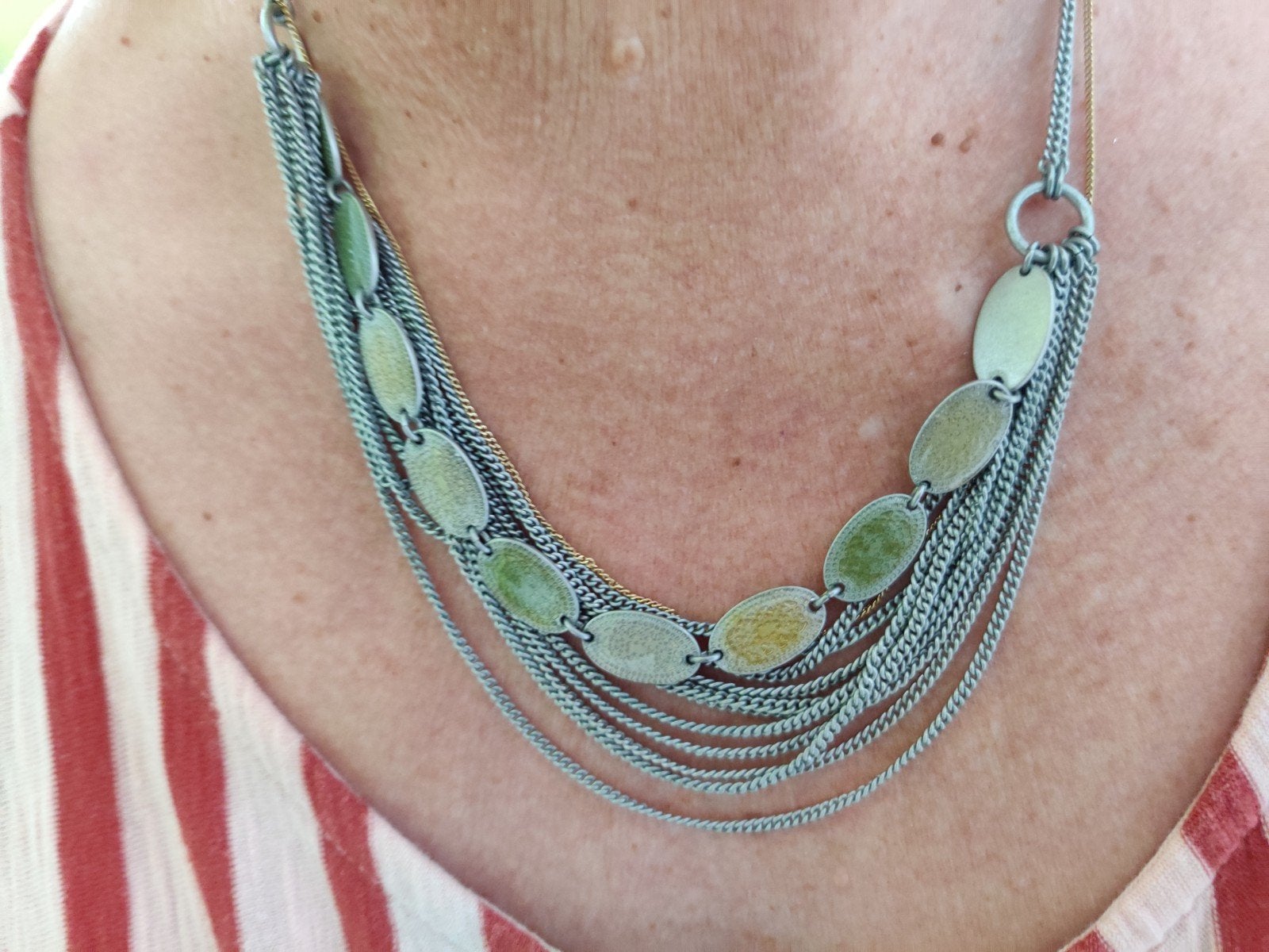 Fantasie juwelen., Handtassen en Accessoires, Enkelbandjes en Enkelkettinkjes, Ophalen