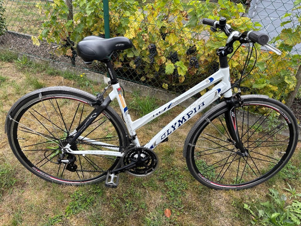 Vélo Olympia blanc pour femmes, Enlèvement, Utilisé, Autres marques, Vitesses