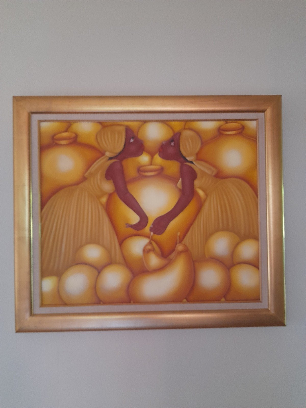 mooie creoolse wanddecoratie, Antiek en Kunst, Ophalen