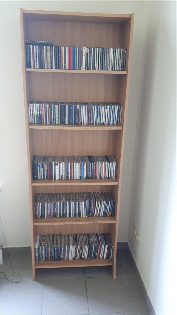 cd/dvd kast, Huis en Inrichting, Woonaccessoires | Cd- en Dvd-rekken, Gebruikt, Cd's of Dvd's, 150 discs of meer, Overige materialen