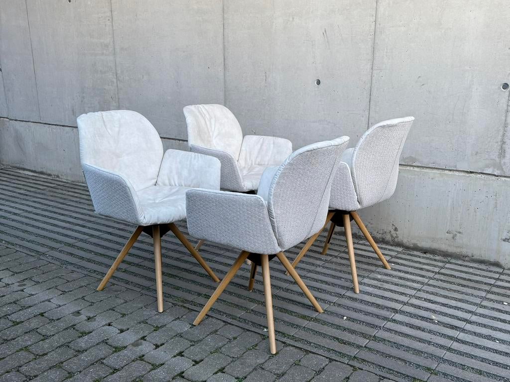4x Mobitec - MOOD 95 Eetkamerstoelen, Huis en Inrichting, Stoelen, Jori leolux vitra ikea juntoo fritz knoll italia, Nieuw, Ophalen of Verzenden