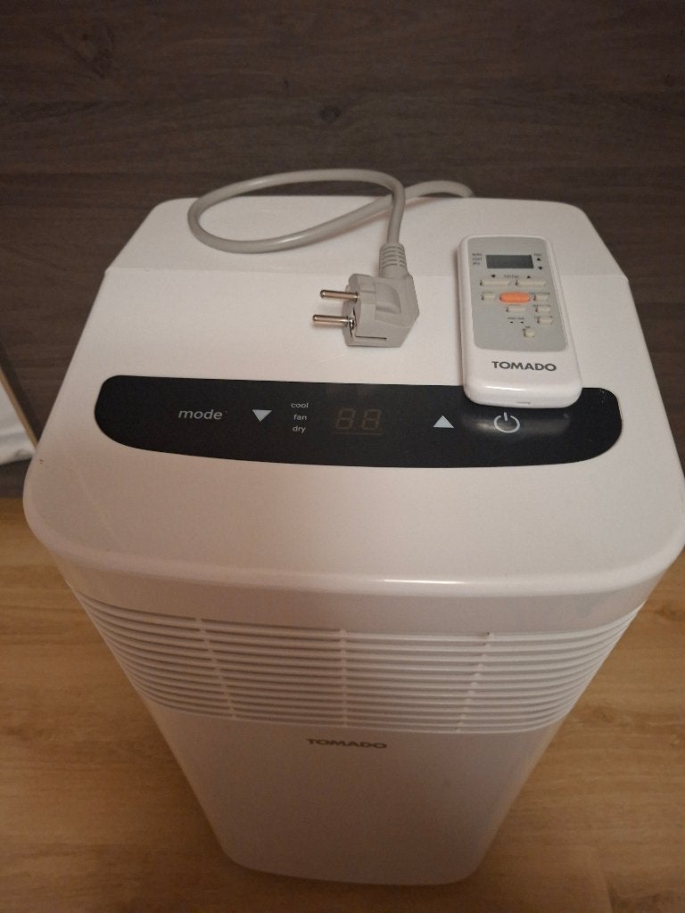 Mobiele airco, Ophalen, Gebruikt, Minder dan 60 m³, Timer