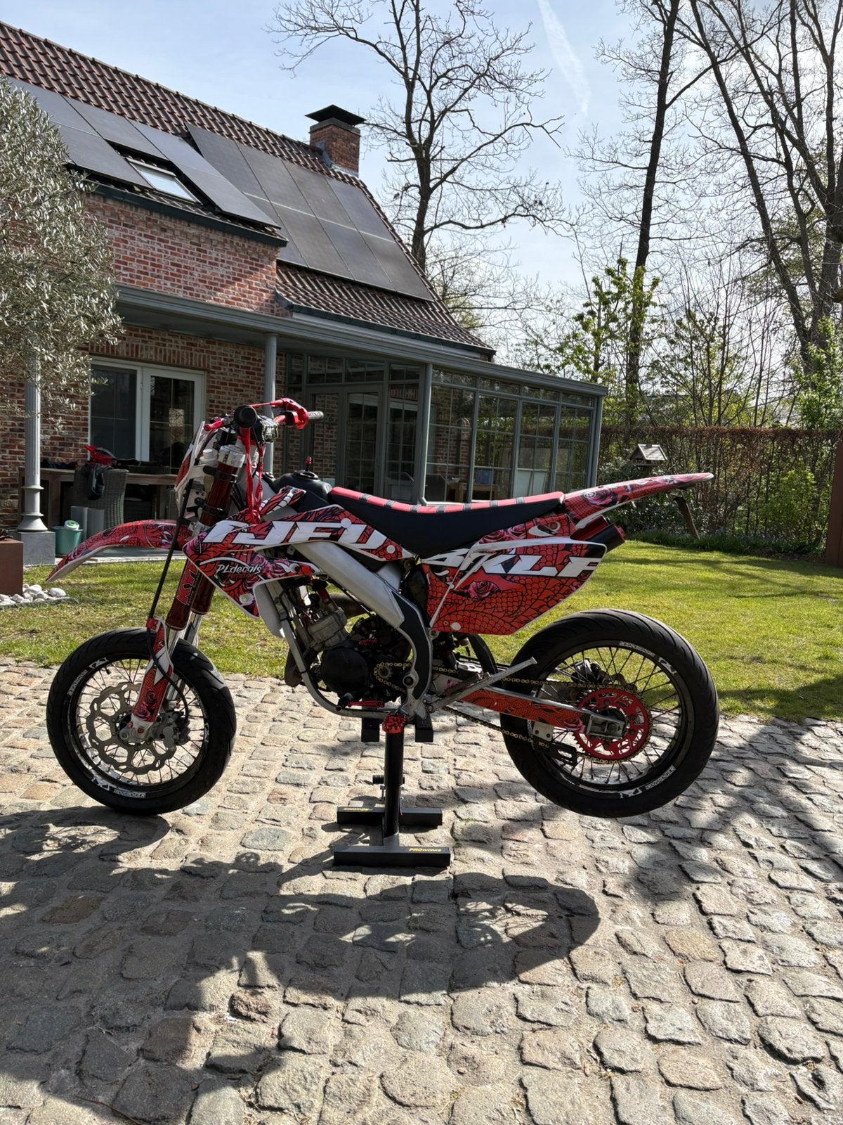 Honda hm 50 2015, Fietsen en Brommers, Ophalen, Zo goed als nieuw