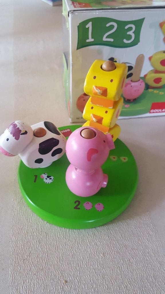 Houten speelgoed Goula. Nieuwe prijs!!!, Ophalen
