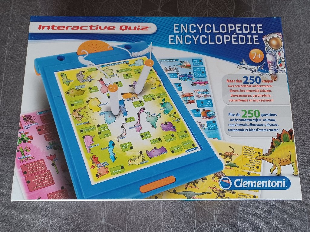 Interactief spelletje met weetjes in perfecte staat, Ophalen, Zo goed als nieuw, Taal en Lezen, Met licht