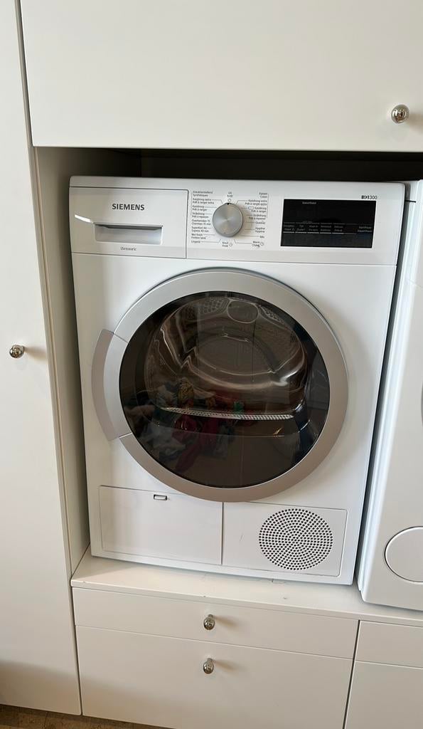 Siemens droogtrommel, Ophalen, Gebruikt