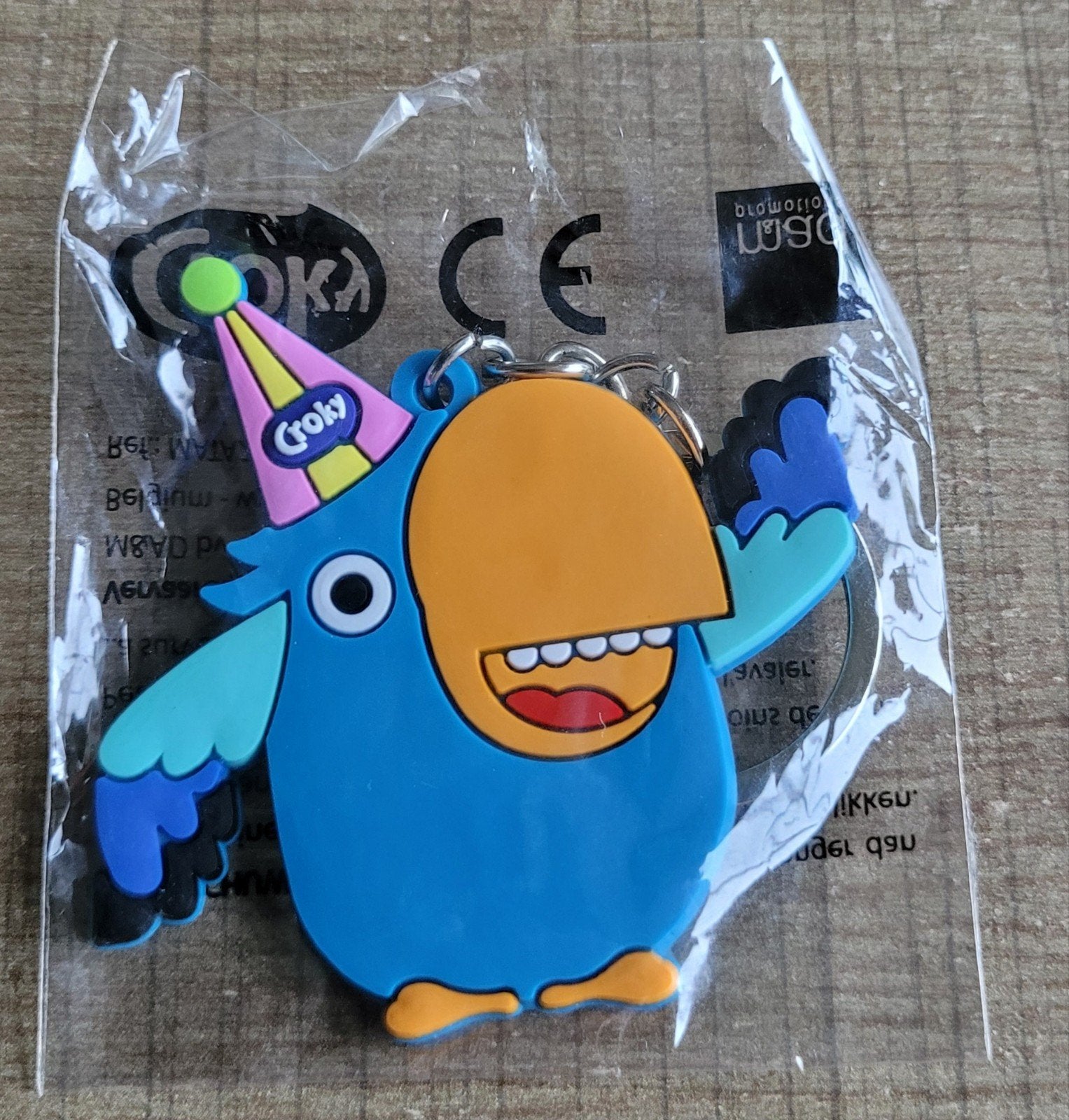 Sleutelhanger: Croky papegaai (nieuw!), Ophalen of Verzenden, Nieuw, Merk