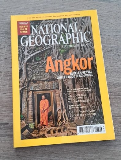 National Geographic- Angkor - juli 2009, Enlèvement ou Envoi, Comme neuf, Science et Nature
