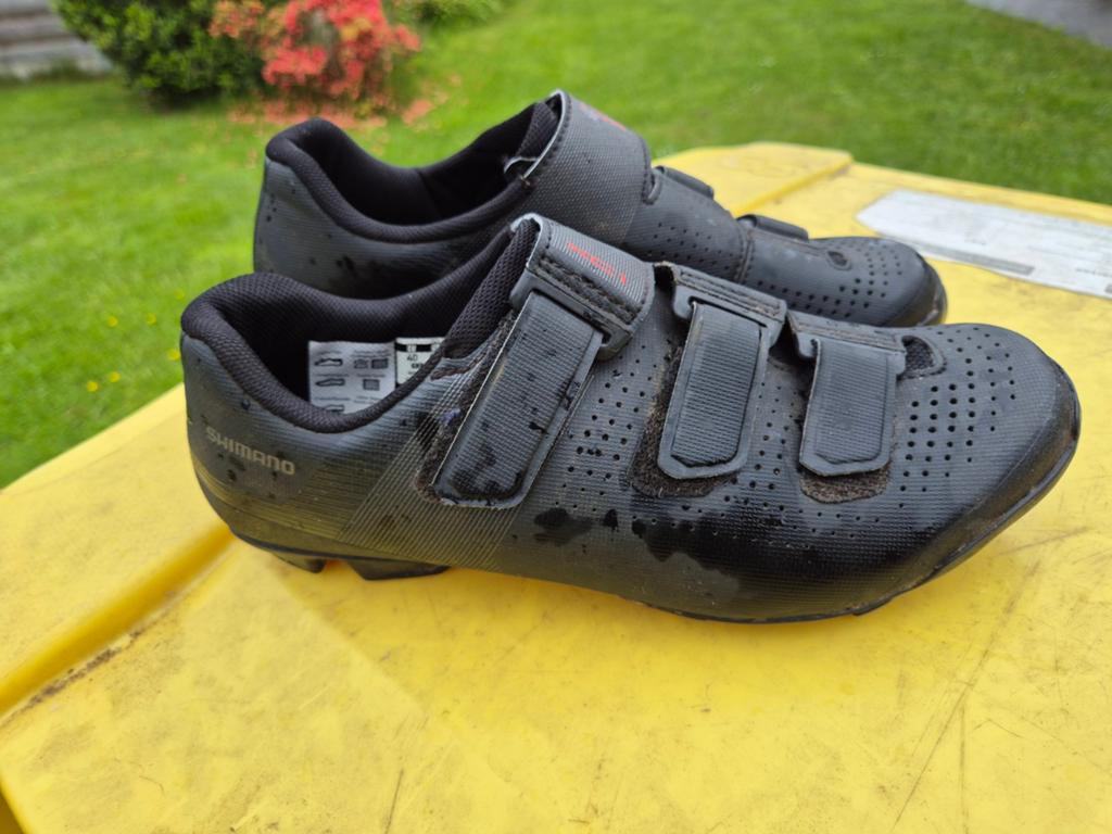 Fietsschoenen Shimano XC1-MTB-Maat 40 (incl. SPD plaatjes), Ophalen, Schimano, Schoenen, Zo goed als nieuw