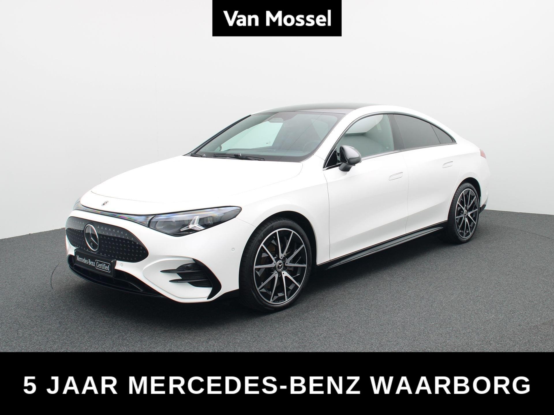 Mercedes-Benz CLA 250+ Sport Edition + AMG LINE + MULTIBEAM, Auto's, Automaat, Gebruikt, Wit, 5 zetels