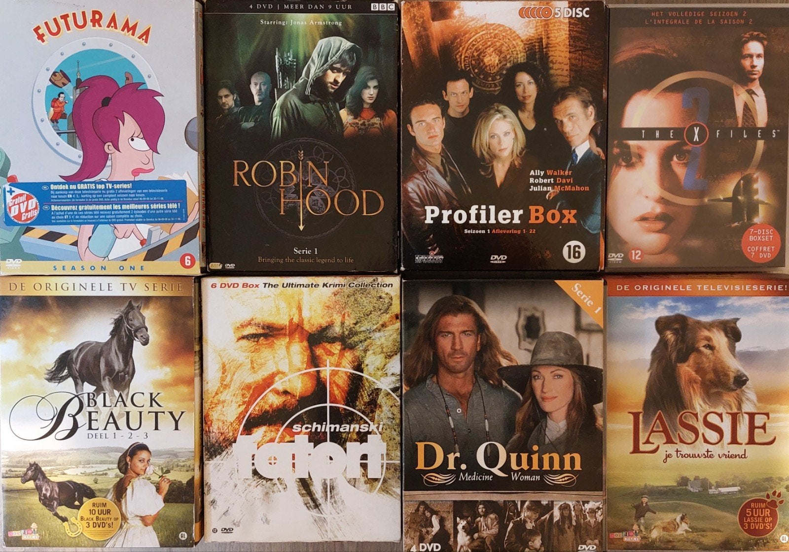 Diverse TV series - 3 euro/seizoen - DEEL 3, Ophalen, Nederlands, Complete serie, Nederlands