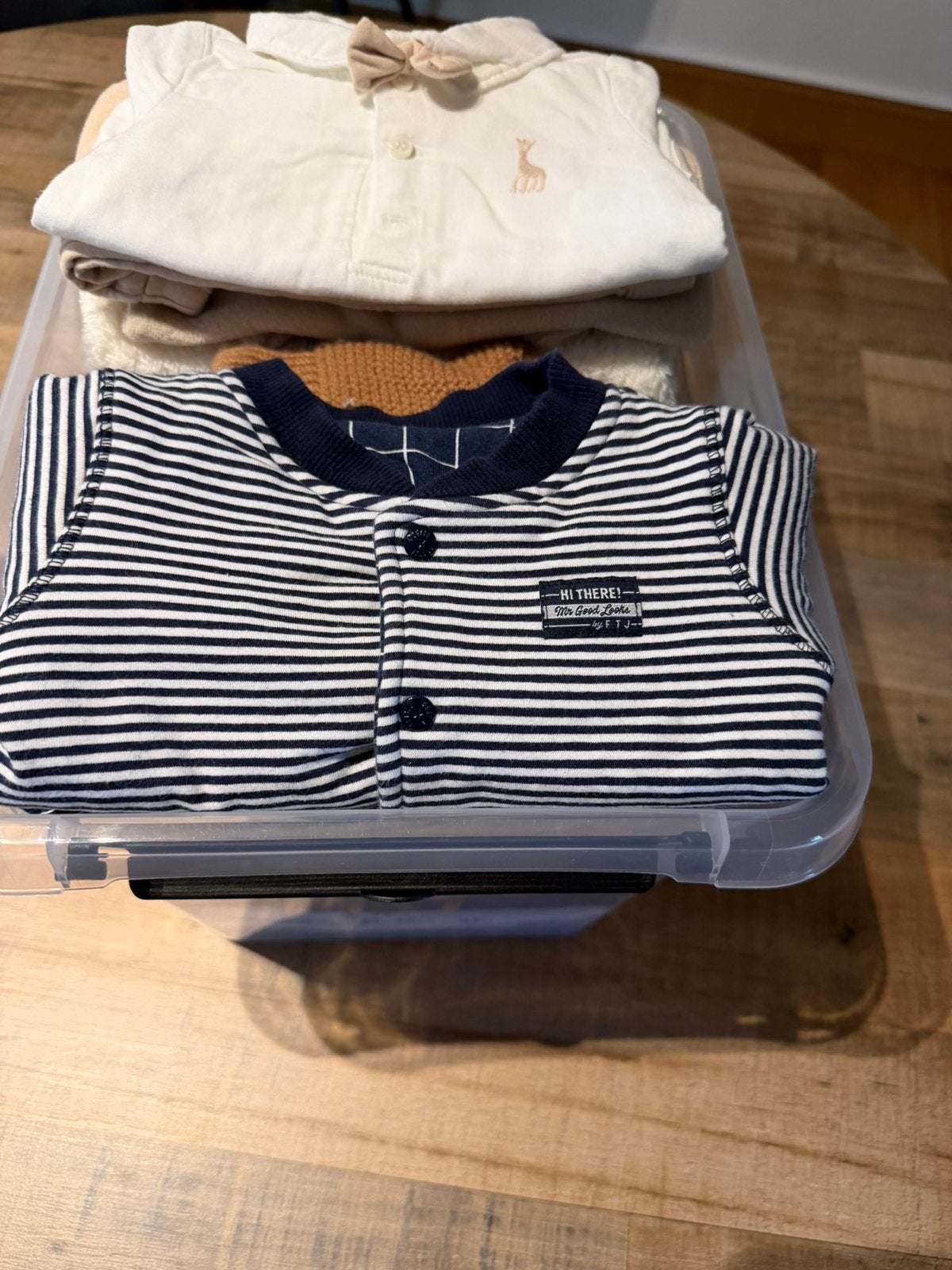 Baby kleding box maat 62, Kinderen en Baby's, Ophalen, Zo goed als nieuw, Maat 62
