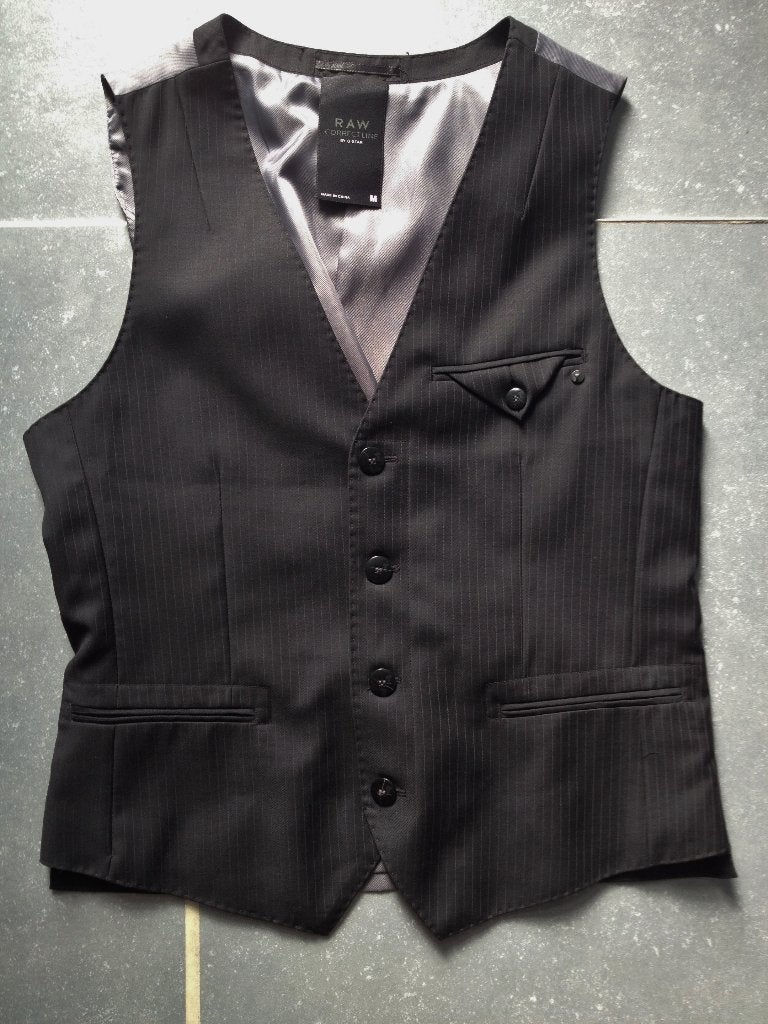 G-star Gilet zwart maat Small, Enlèvement ou Envoi, Neuf, Noir, G Star RAW