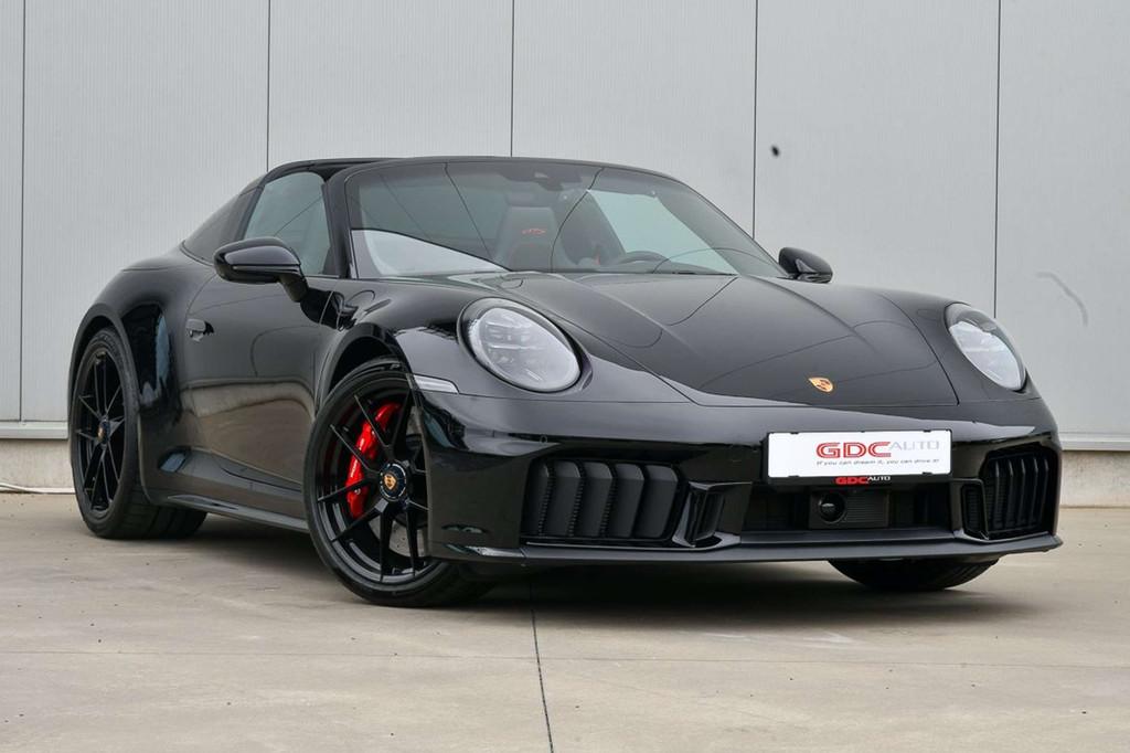 Porsche 911 992.2 Targa 4 GTS I Matrix I Lift I InnoDrive, 245 g/km, Phares entièrement LED, Cabriolet, Noir
