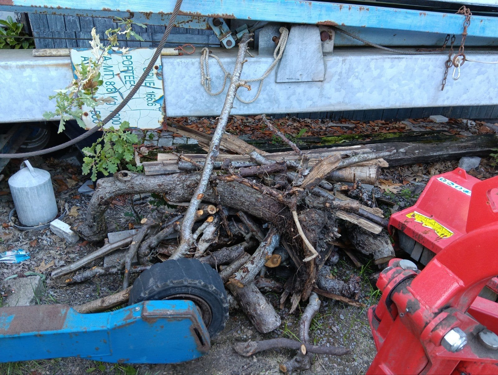 hout, Doe-het-zelf en Bouw, Ophalen, Gebruikt, 25 tot 50 mm, Overige typen