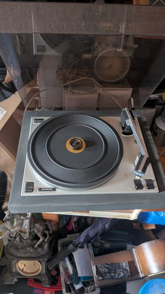 Erres platenspeler, Ophalen, Platenspeler