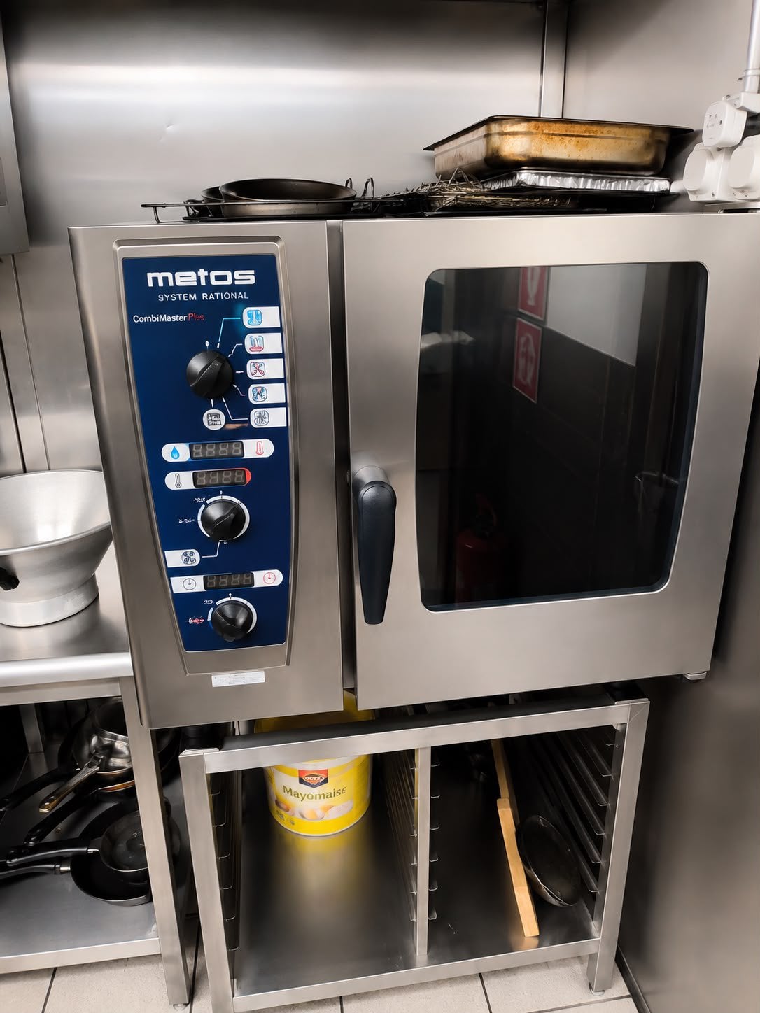 Te koop professionele steamer  in heel goede staat, Ophalen, Gebruikt, Ovens, Microgolfovens en Steamers