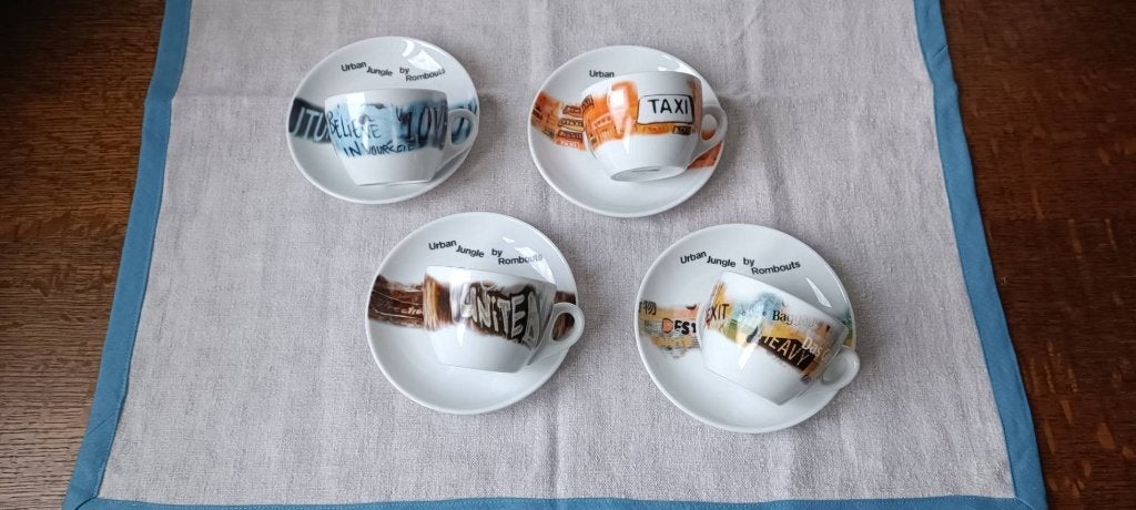 Tasses et sous-tasses Urban Jungle, Enlèvement, Comme neuf, Tasse(s) et/ou soucoupe(s)