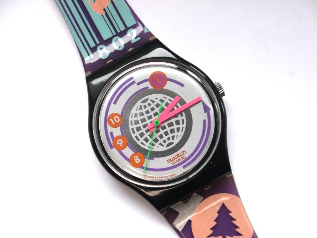 Montre Swatch Ean Code NEUVE, Bijoux, Sacs & Beauté, Neuf, Swatch, Autres matériaux, Autres matériaux