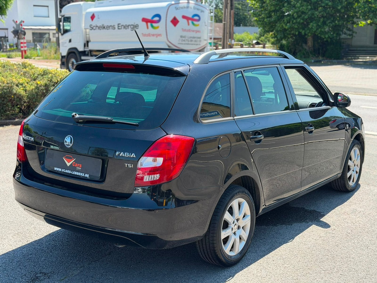 Skoda fabia break benzine airco GOEDE STAAT+ keuring vvk, Auto's, Euro 5, Bedrijf, Break, Onderhoudsboekje