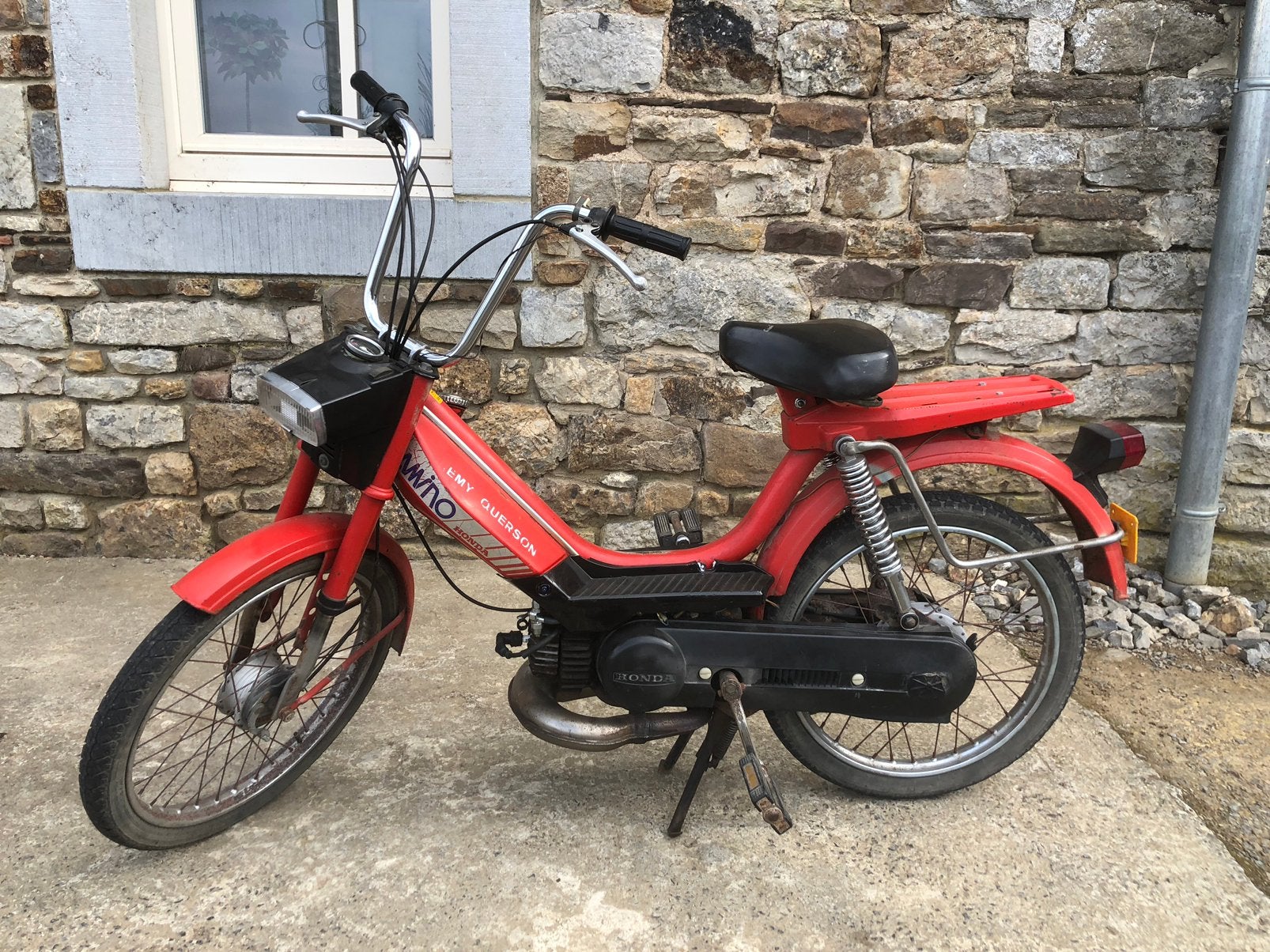 Honda camino classe A mono, Enlèvement, Classe A (25 km/h)