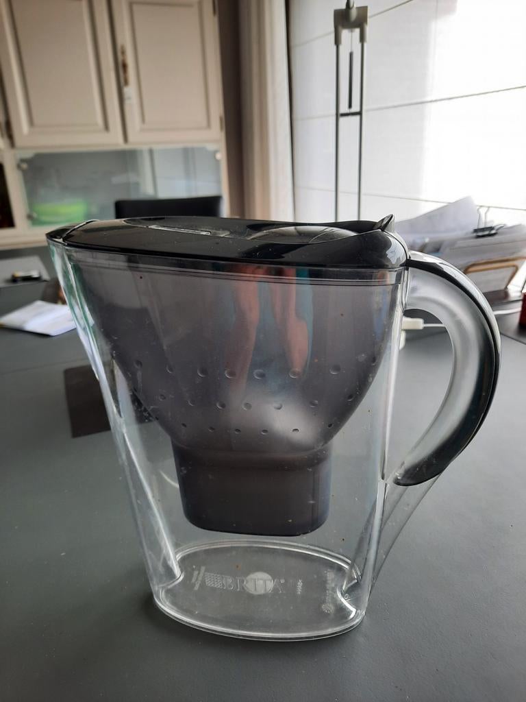 Brita waterfilterkan, Ophalen, Zwart