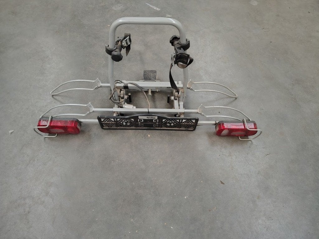 Fietsendrager, Ophalen, 2 fietsen, Gebruikt, Trekhaakdrager