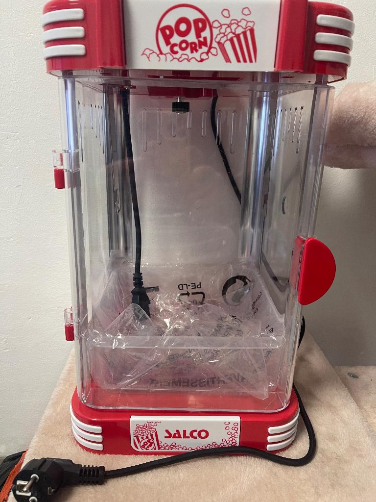 Salco Popcorn Machine Nieuw, Maison & Meubles, Enlèvement, Neuf, Rouge