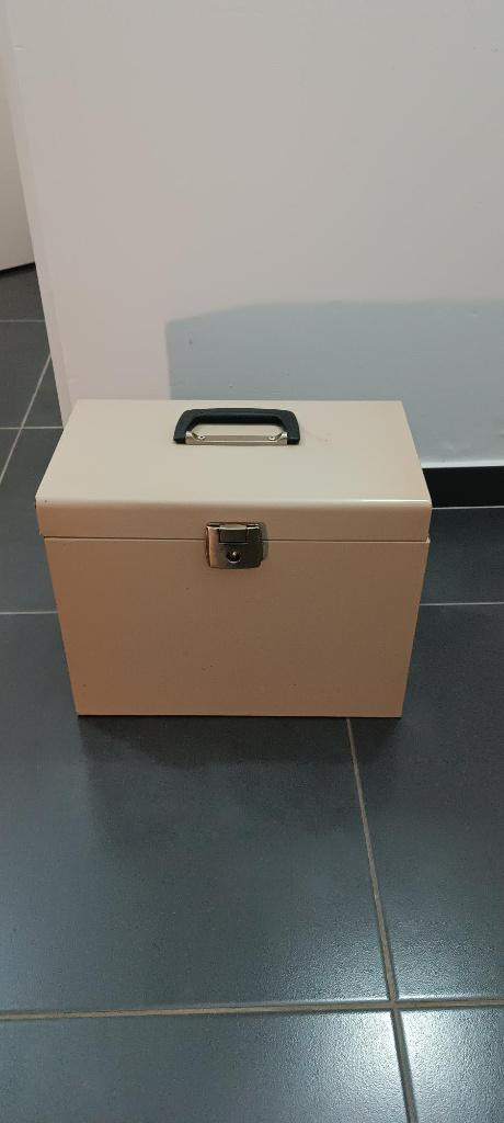 Classeur de rangement pour papiers en métal fermant à clé, Ophalen, Zo goed als nieuw