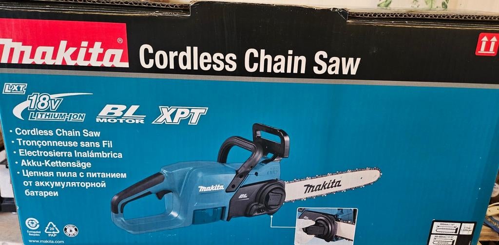 Makita 18v kettingzaag (NIEUW), Ophalen, Nieuw