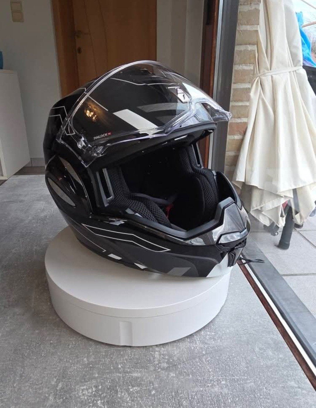Bonjour je vend Casque moto modulable Scorpion Exo-Tech Evo, Motos, S
