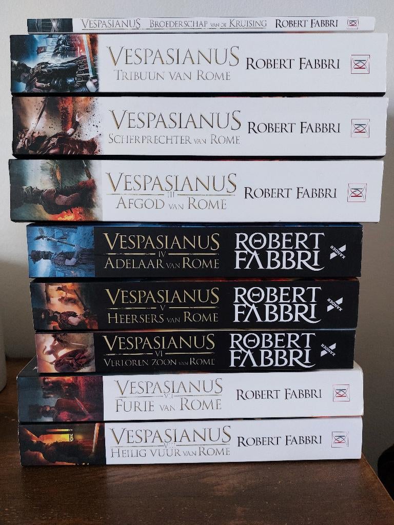 Robert Fabbri Vespasianus serie, Boeken, Ophalen of Verzenden
