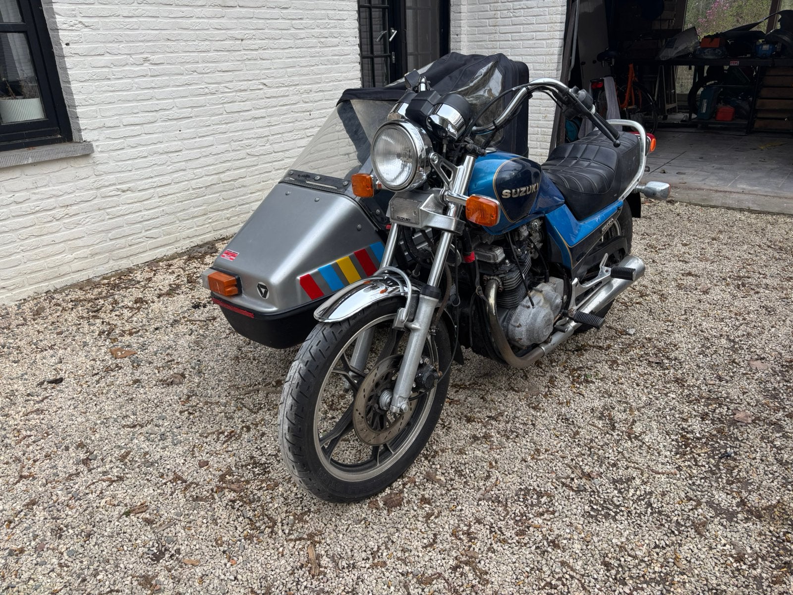 Suzuki gr650 templer zijspan, Motoren, 2 cilinders, Particulier, Toermotor