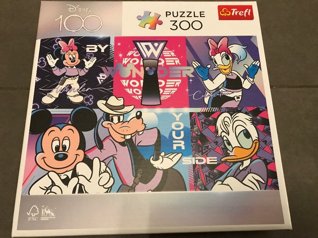 Puzzel Disney 300 stukken, Ophalen of Verzenden, Meer dan 50 stukjes, Gebruikt
