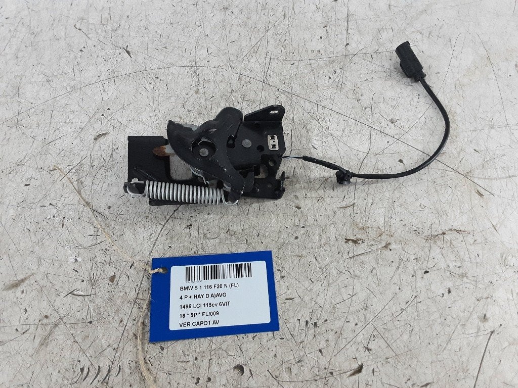 SERRURE CAPOT BMW 1 serie (F20) (724254811), Autos : Pièces & Accessoires, Mevr. I. Hauben, Utilisé, BMW, Rue de l'Espoir 34 34
4030  GRIVEGNÉE, BE