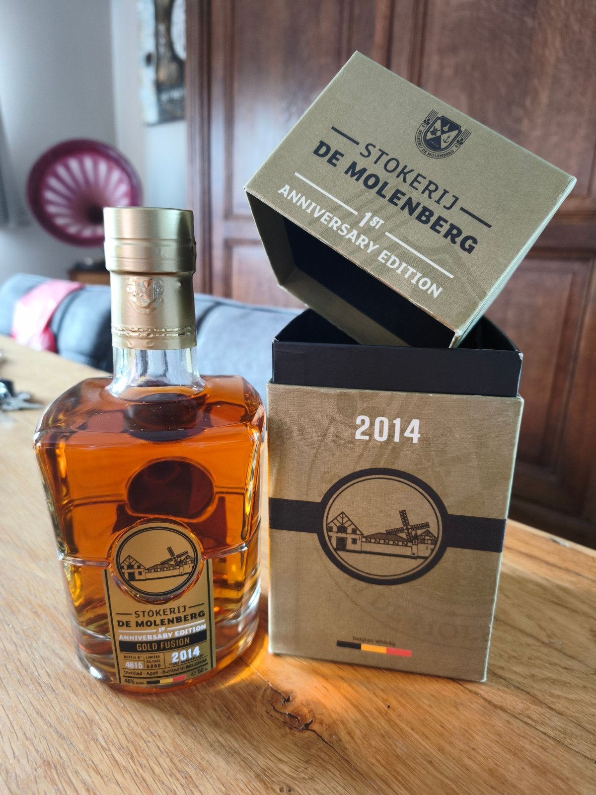 Gouden Carolus 2014 Gold Fusion, Collections, Enlèvement