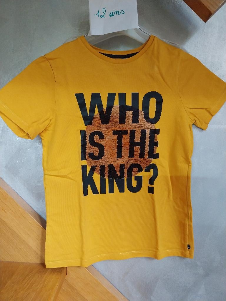 T-shirt Okaidi, 12 ans, Garçon, Enlèvement ou Envoi, Utilisé, Okaidi