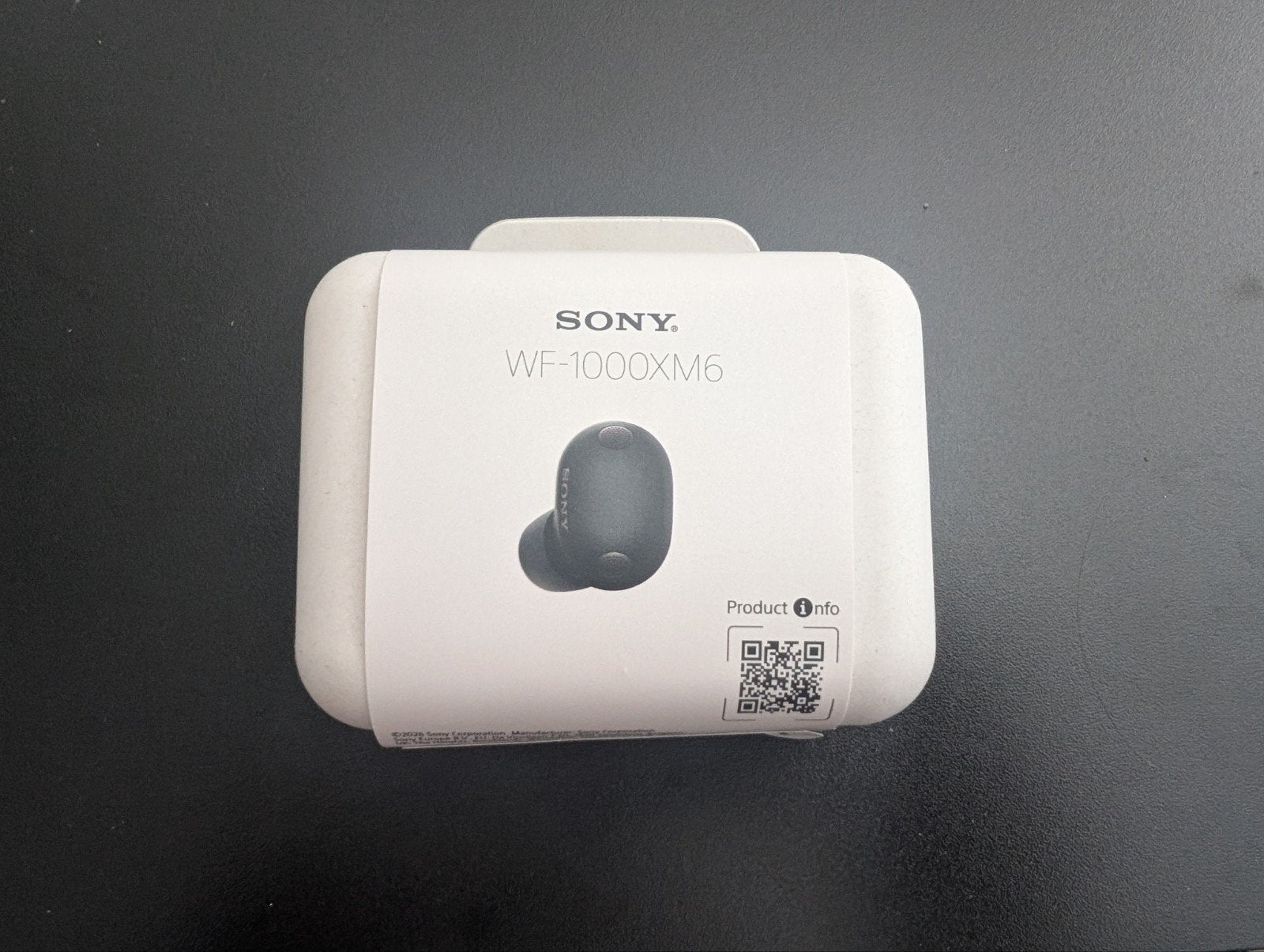 Sony WF-1000XM6 oordopjes, Telecommunicatie, Zwart, In gehoorgang (in-ear), Actieve ruisonderdrukking, Nieuw
