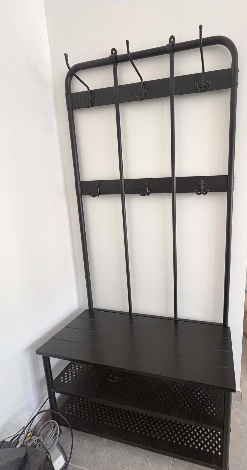 Porte manteau IKEA avec son banc, Enlèvement, Comme neuf