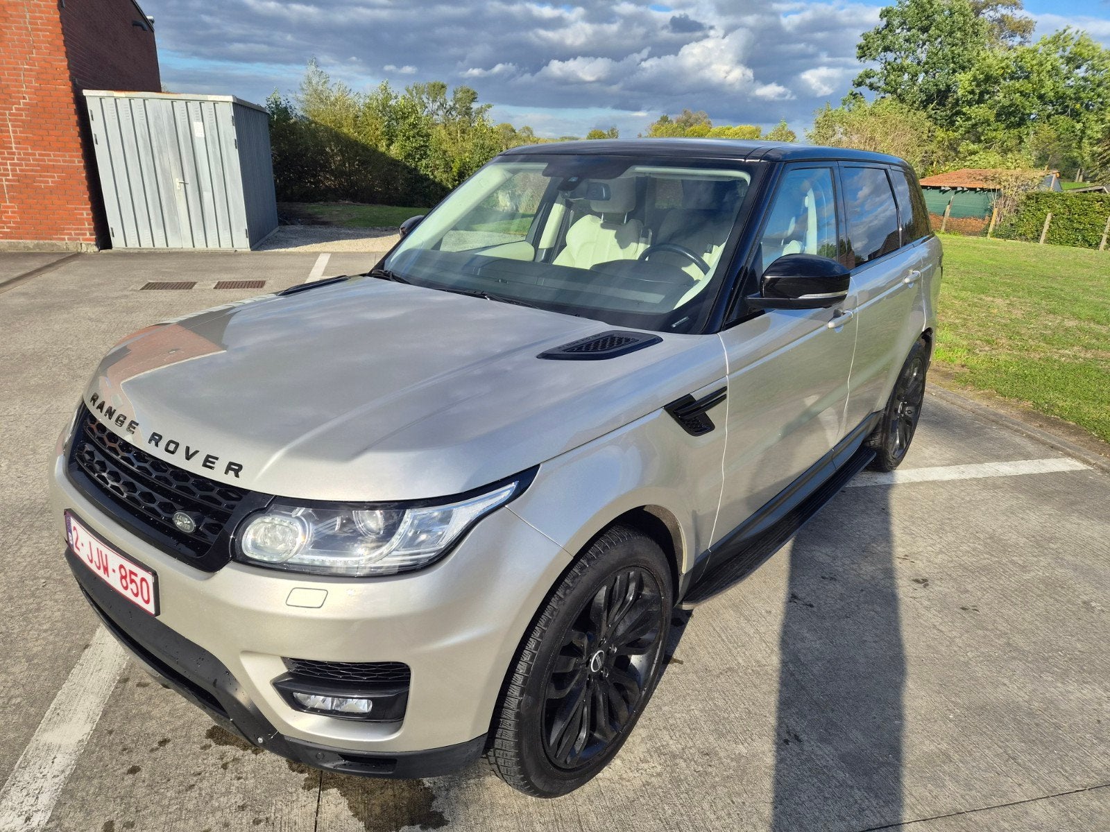 Land Rover Range Rover Sport HSE Dynamic TDV6 3.0, Autos, Cuir, Euro 5, Achat, Beige