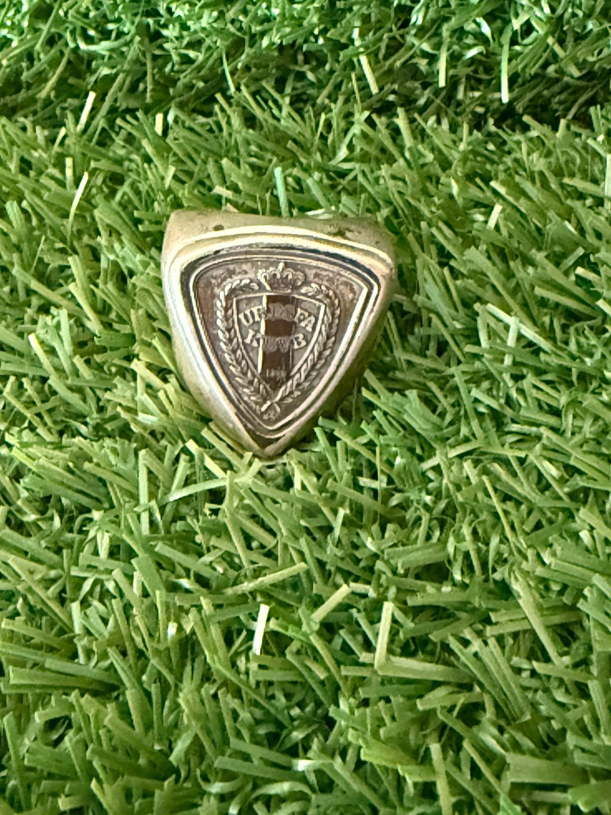 Zilvere ring KBVB uniek, Verzamelen, Ophalen of Verzenden, Zo goed als nieuw, Overige typen