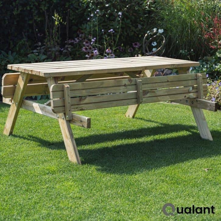 Tables de pique-nique robustes | Imprégnées, Enlèvement ou Envoi, Bois