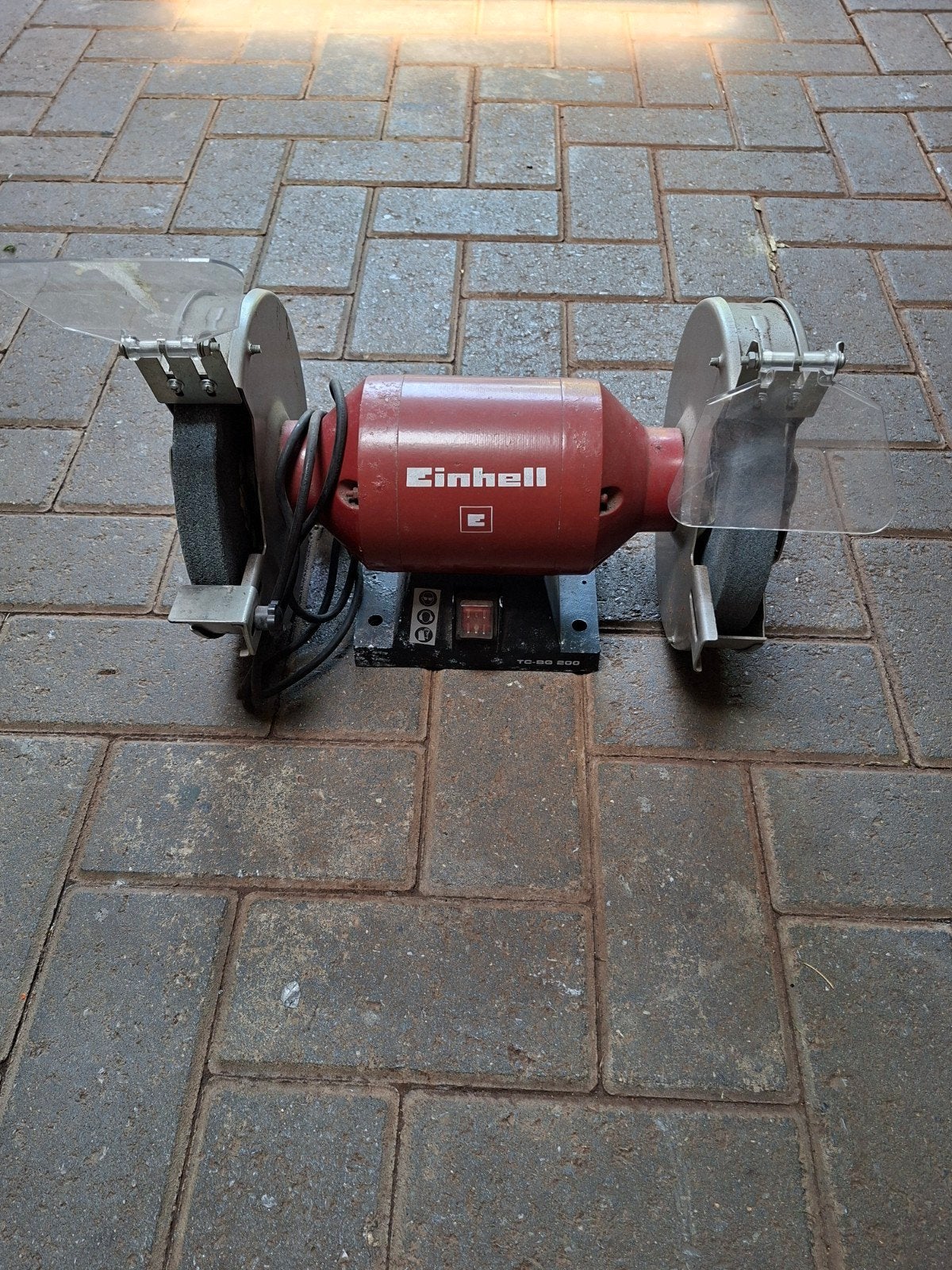 Slijpmachine, Ophalen