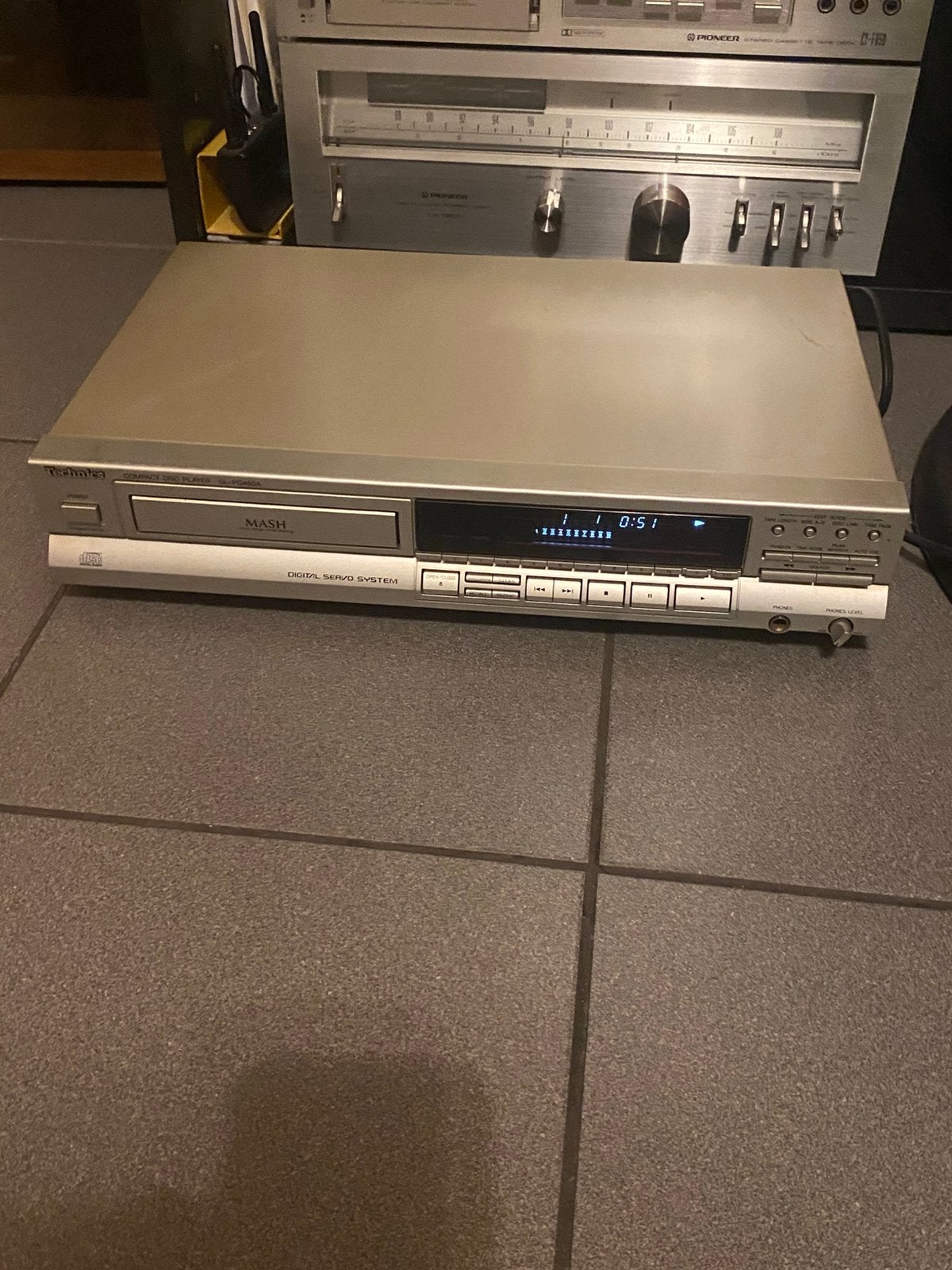 Technics SL-PG460A cd speler, Audio, Tv en Foto, Cd-spelers, Ophalen of Verzenden, Gebruikt, Technics