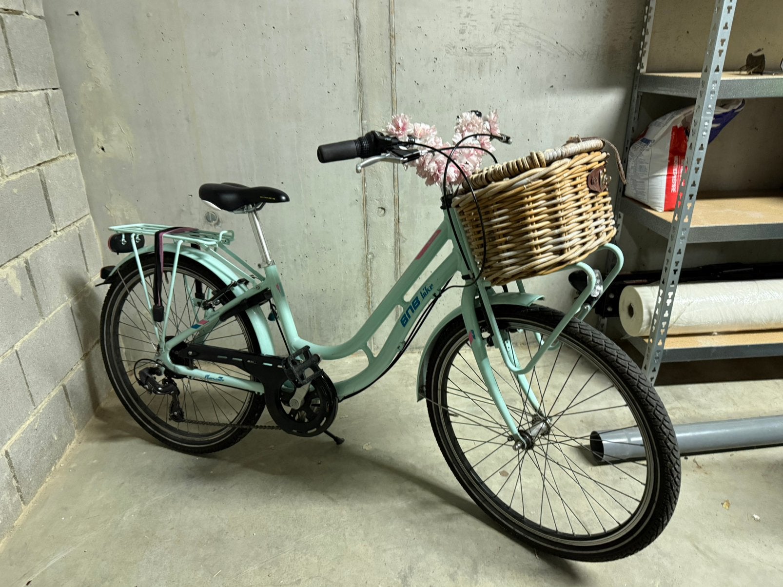 Kinderfiets 24 inch bnb marseille, Vélos & Vélomoteurs, Vélos | Vélos pour enfant, Enlèvement, Utilisé, Frein sur jante, 20 pouces ou plus
