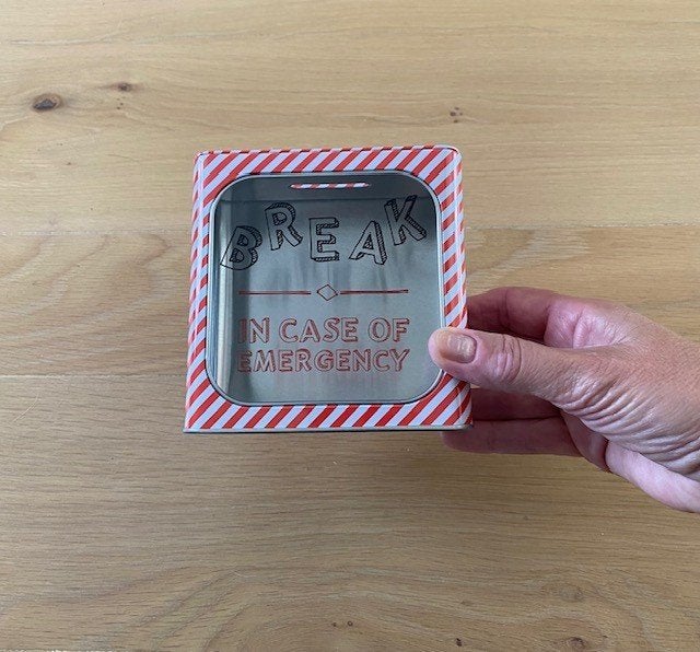 Mooie Blikken Spaarpot – Nieuw!, Ophalen of Verzenden, Nieuw, Metaal of Blik, Object of Gebouw