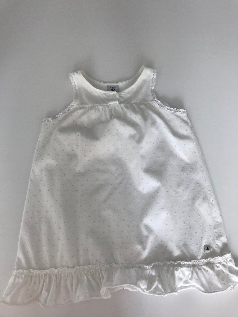 Matelas de couchage blanc de la marque Petit Bateau taille98, Enlèvement ou Envoi, Comme neuf, Petit Bateau, Vêtements de nuit ou Sous-vêtements