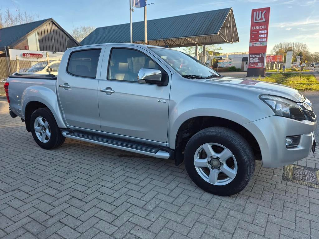 Isuzu D-max SLX pick-up full option 1ér pro, Autos, Cuir, Argent ou Gris, Achat, 4 portes