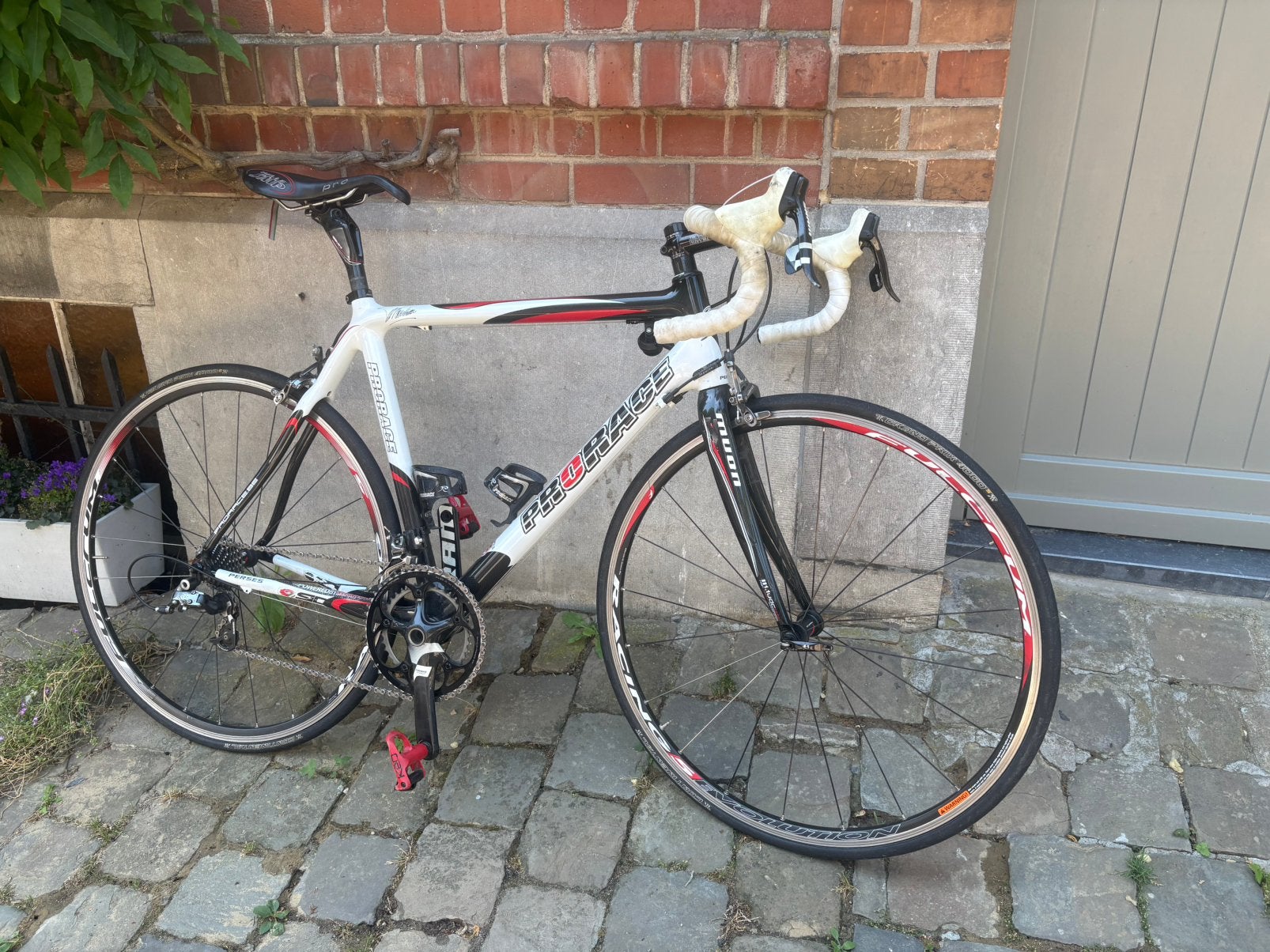 Prorace carbon racefiets – maat L, Vélos & Vélomoteurs, Vélos | Vélos de course, Utilisé, Hommes, Carbone, Enlèvement
